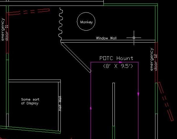 Pirate haunt layout