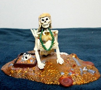 POTC Skeleton Mermaid Model Front