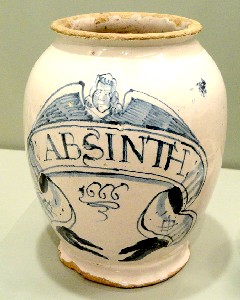 English Delftware Style Jar