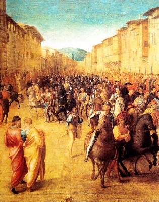 Siege of Naples by French Troops in 1494