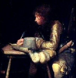 Man Writing