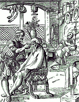 A 14th Century Barber Shop