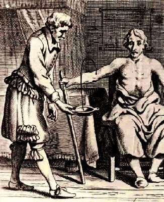 Bleeding a Patient into a Porringer