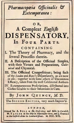 John Quincy's English Dispensatory