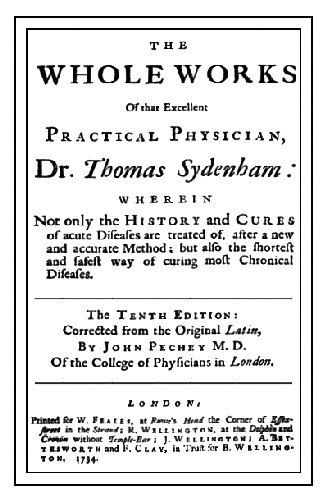 Sydenham's Whole Works