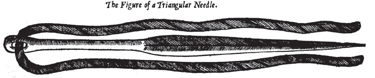 Pare's Triangular Seton Needle