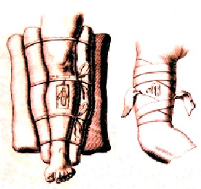 Bandages with Wound Openings