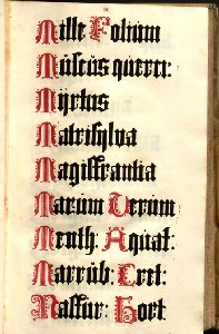 Label Book, 1603