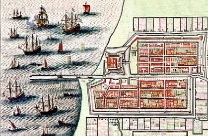 Dutch Ships at Batavia
