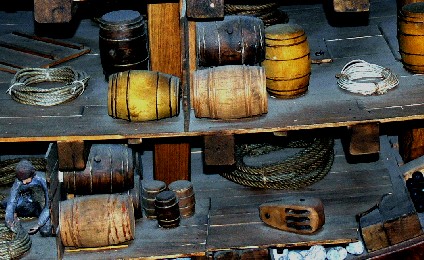 Lower Decks of Vasa Model