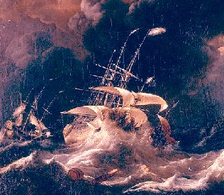 Dutch Merchants in a Storm
