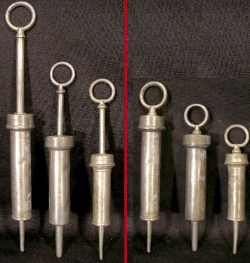 Pewter Syringes