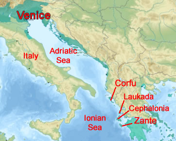 Venetian Holdings Map