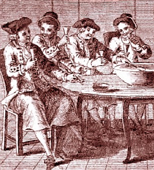 British Sailors Toasting