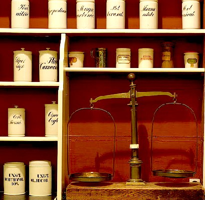 Apothecary Scales & Medicine